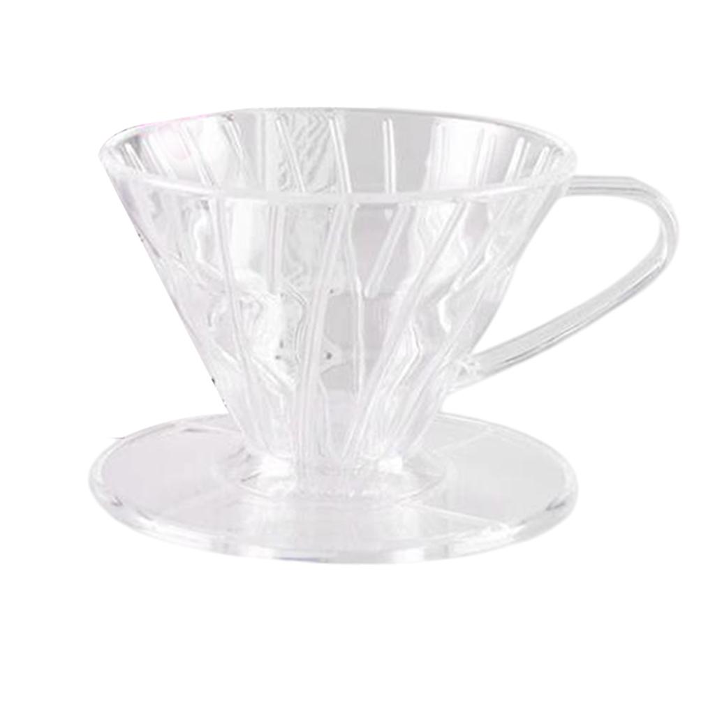 Resin Coffee Dripper Mug Reusable DIY Making Portable for Filter Tool Cup Accessories , A