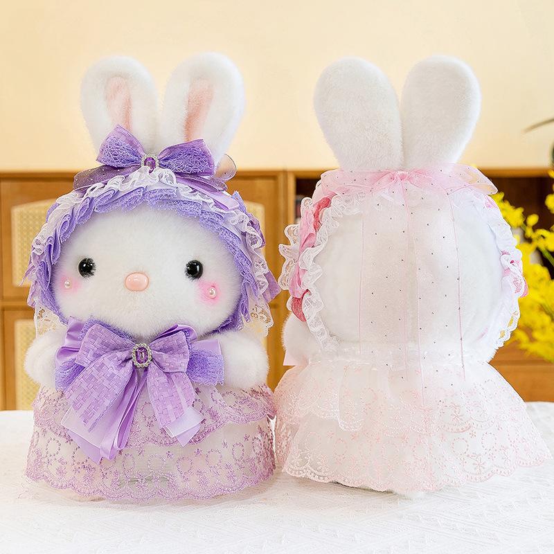 New Cute Doll Doll Lisa Rabbit Doll Plush Toy Rabbit Rag Doll Lolita Gift Women