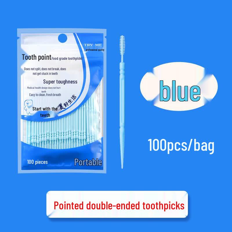 Chidian Plastic Double-Headed Toothpicks