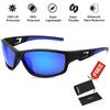 Sportsonnenbrille Herren Reise Herren Outdoor Radsport Sonnenbrille Schwarzer Rahmen Brillen Männlich Sonnenbrillen UV400 Mj8013