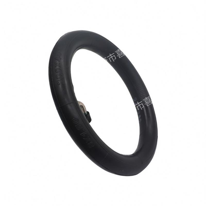 8-Inch Electric Scooter Tire with 200x45 Bent Valve Inner Tube, Fits Baby Stroller and 8x1 1/4 Applications