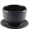 CAST IRON SAUCER FOR CAST IRON CUPS, Set of 2