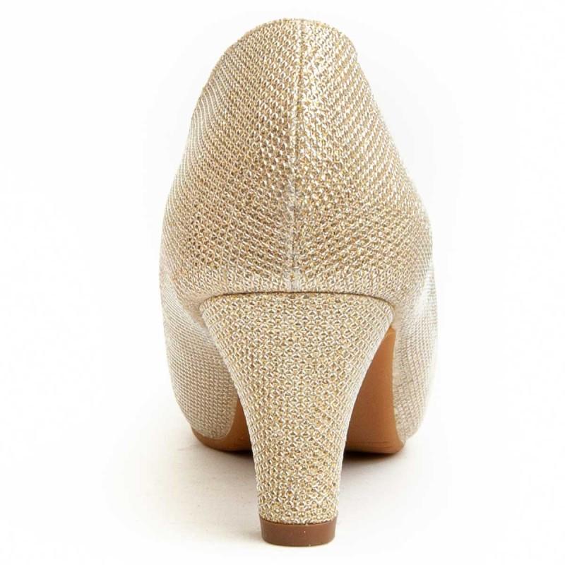 Zapato De Tacón Para Mujer.  Montevita  Unne72  92384