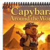 Cute Desk Accessory 2027 Wall Calendar Animal Theme 12 Monthly Planner Jan. Thick Coated Paper Stationery -Dec. Hanging Calendar with Spiral Binding