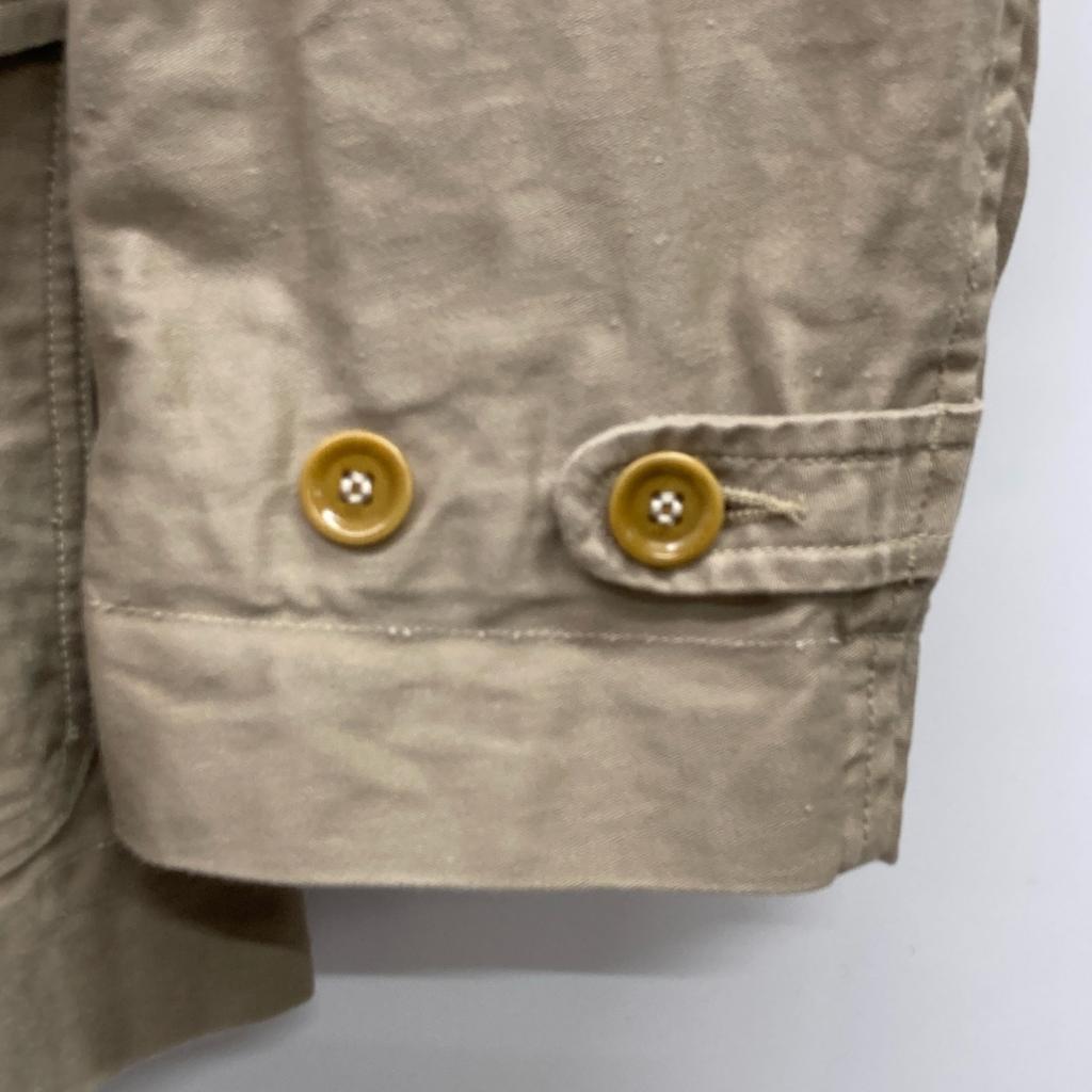 45R 80220021 Beige Rice Satin 908 Single P Coat Coat 1 beigeUsed