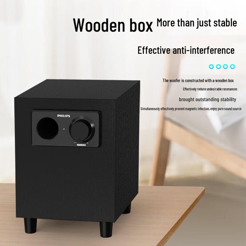 Philips SPA1301 2.1 Channel Wired Desktop Speaker