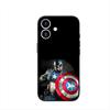 Marvel Captain America Shield Superhero Phone Case for Apple iPhone 16 15 14 Plus 13 12 Mini 17 Pro Max + 16E Air 16+ ProMax