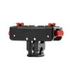 Magnetic Quick Release Mount For Action Cameras Secure Claws Locking Aluminum Alloy AntiSlip Silicone Pad For Stable Shootings