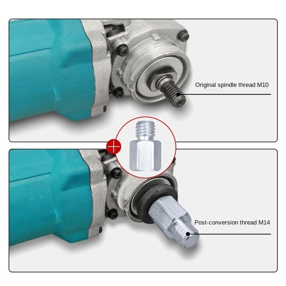 Connector Rod Angle Grinder Adapter Portable Thread Attachment Polishing Machine Conversion Joint