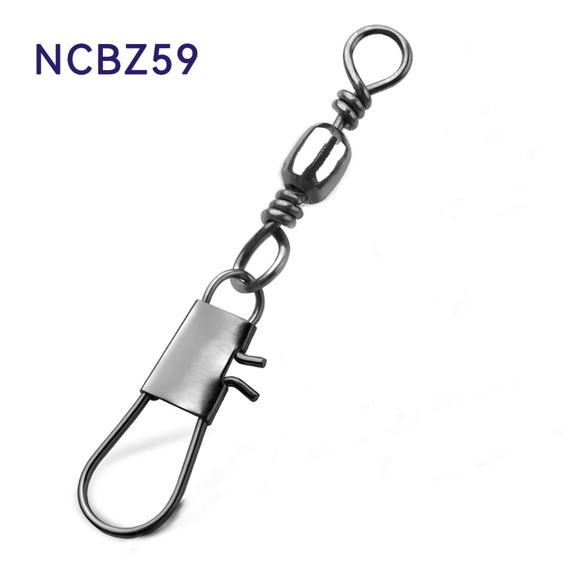 

B-образный коннектор-вертлюг с булавкой и кольцом в виде восьмерки для рыболовной оснастки Size 14 [50 pcs]