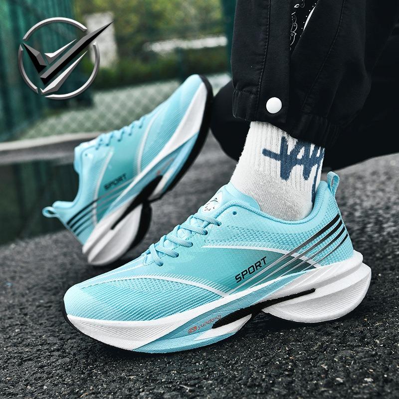 

Mesh Running Shoes Breathable Casual Non-slip Sports Sneakers 45 синій