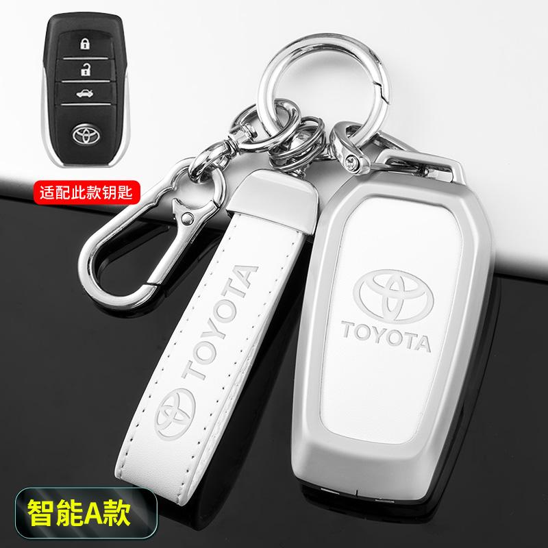 Para Toyota Land Cruiser 200 Prado Crown Yaris Cross Hilux Innova Fortuner Camry Alphard PREVIA Vellfire Capa Protetora para Chave de Carro