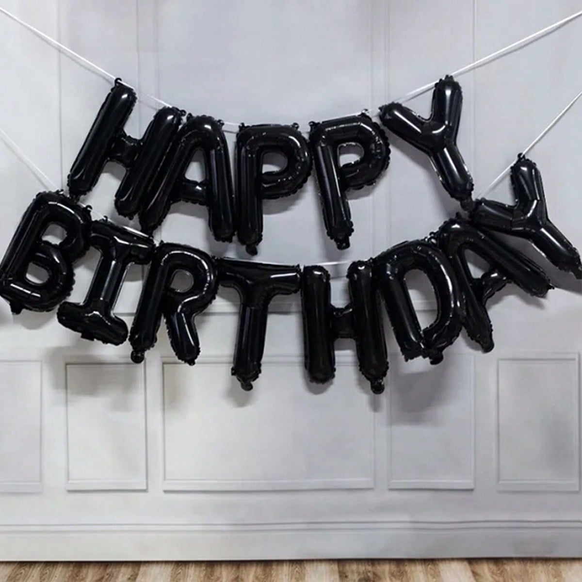 13Pcs/Set Birthday Balloon Rose Gold Color Foil Letter Balloons Set Happy Birthday Decoration Kids Party Supplies 16INCH