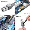Cleqee Oscilloscope Probe P6100 1X 10X 100MHz DSO Coaxial BNC Connection Electronic Tool Measurement High Voltage Test Probe with Accessory Kit