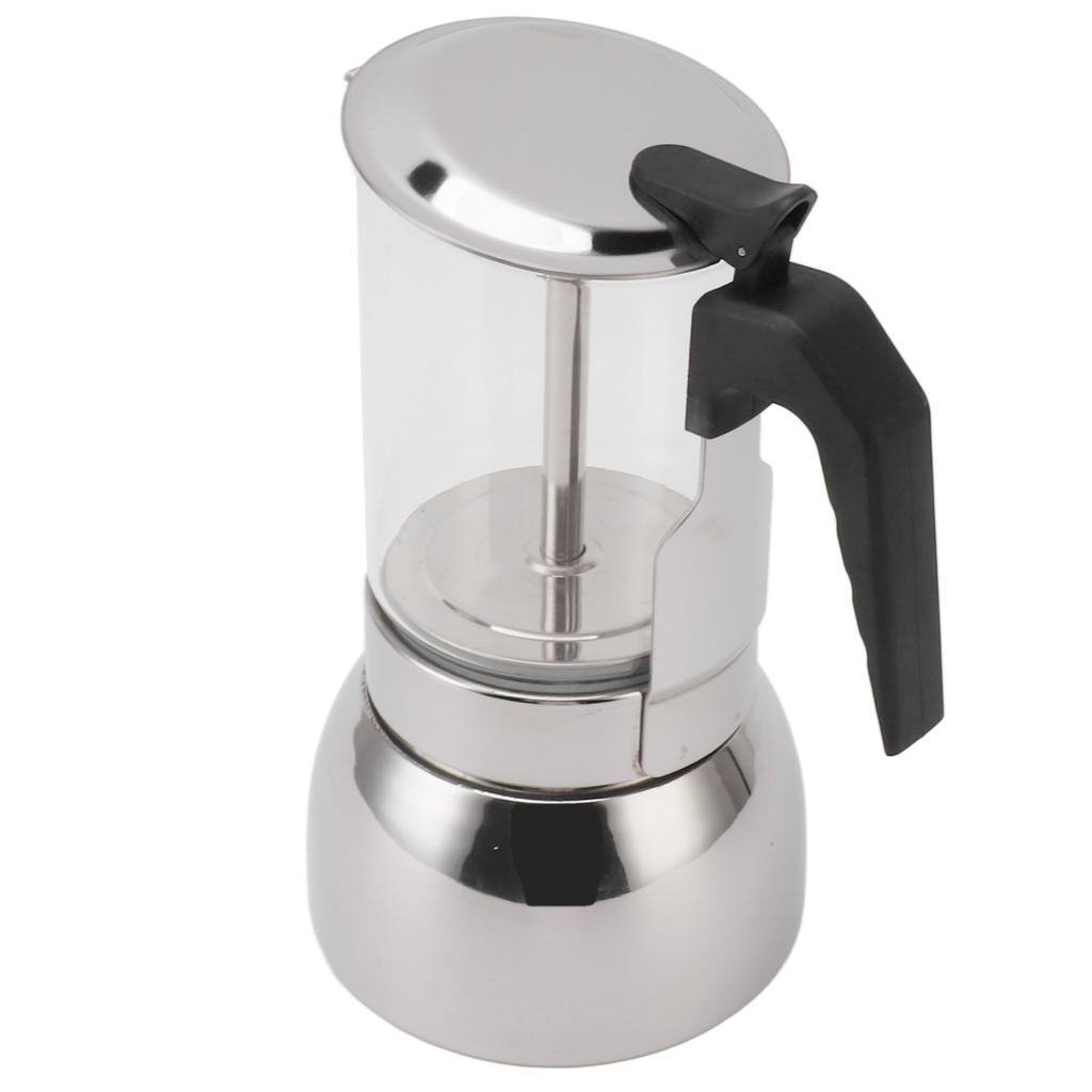 Coffee Maker Double Valve Stainless Steel High Temperature Resistant Multi Functional Portable for