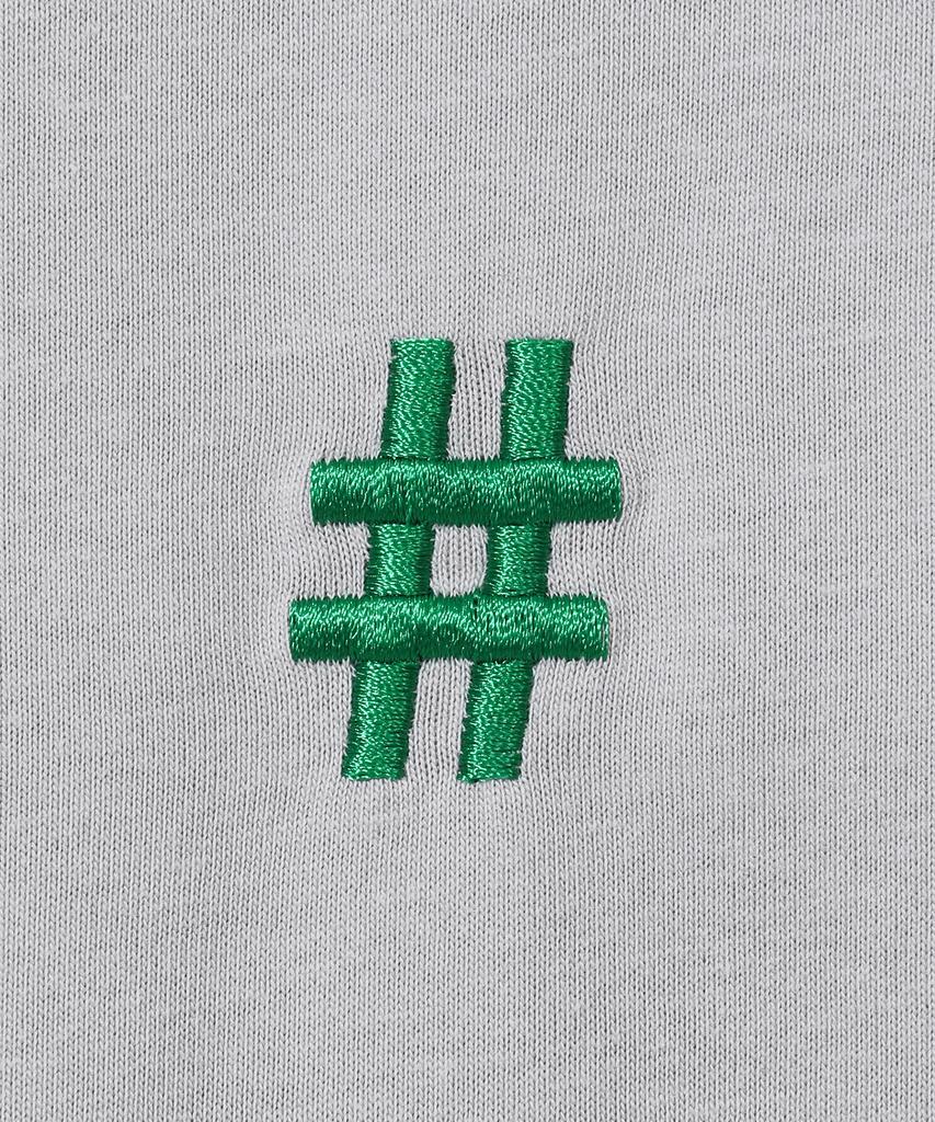 BEENTRILL Green Label Sleeve Pocket Comfort Fit Short Sleeve T-Shirt (Light Gray)
