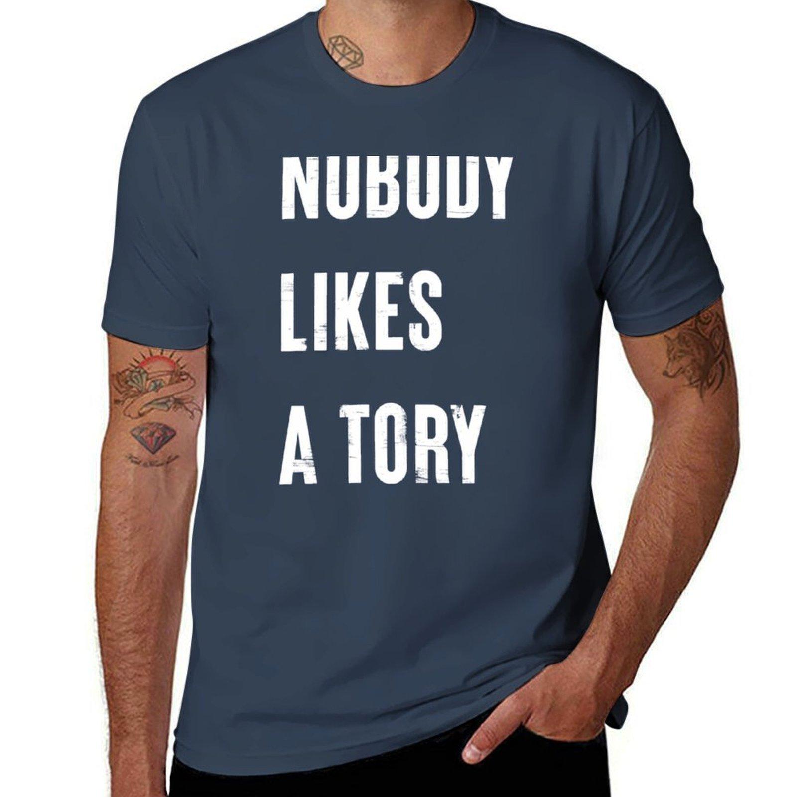 Футболка  Никто не любит тори  футболка для мужчины футболка мужчина однотонная аниме футболка Футболка S