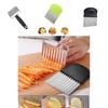 Stainless Durable Contemporary Steel Potato For Effortless Cutting Vegetable