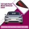 XQSMWF Right Rear Tail Light Panel Mount Reflector Cover Compatible with Tesla Model 3 Model Y 2017-2020# 110078199D 1100781-99-D