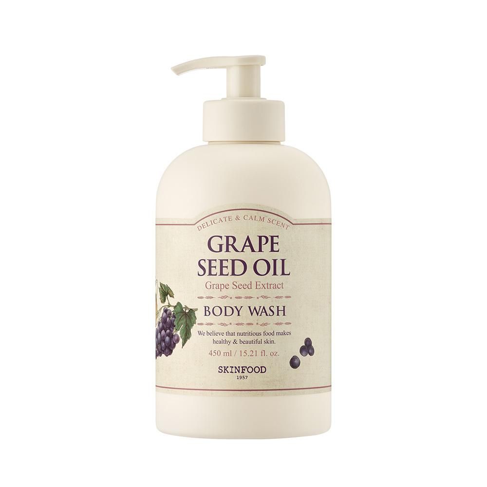 Skinfood Grape Seed Oil Body Wash/Lotion 450ml