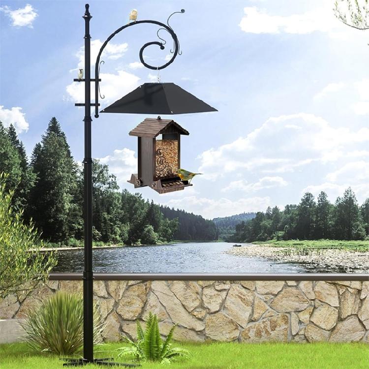 Squirrel Proof Hanging Baffle For Bird Feeders Metal Easy Installation Gadget For Outdoor Use