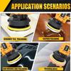 220V 700W Electric Car Polisher Machine with Adjustable Speed Portable Handle Auto Polishing Waxing Sanding Buffing