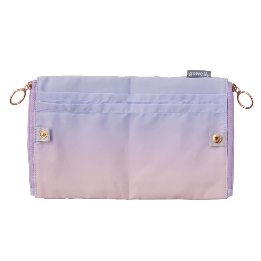 Gowell Tabicolle Mini Pouch Travel Cosmetic Storage Tabicolle Multi-Purpose (Purple) Pouch, Pouch, Pouch, Travel,