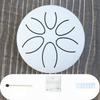 Mini Steel Tongue Drum 3 Inch Glucophone Pentatonic 6 Notes Tank Drum For Kids Handpan Gifts