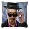 Walter White Meme Pillow Case Home Decoration 100% Polyester Funny Cushion Cover for Sofa Square Pillow Cover 18x18inch