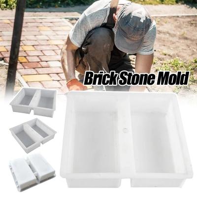 Wiederverwendbare Pflasterbetonform 20x10cm Ziegelsteinform Betonpflasterform Rasen Terrasse