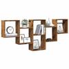 VidaXL Wall Shelf Old Wood 159x18x66 Cm Engineered Wood, Floating Shelf, Wall Display Shelf, Shelf 853306