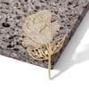 Rhinestone Rose Flower Brooches Lapel Pins for Women Bling Rose Pin for Clothes Scarf Hat Accessories Jewelry Gifts