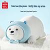 MINISO Pernă de pluș Urs Alb Culcat