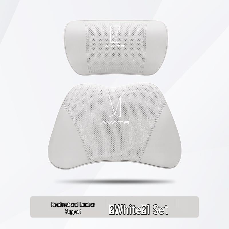 Avatr 07 Car Headrest and Lumbar Support Pillow Set