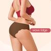 5Pcs Seamless Low-Rise Underwear for Women Invisible Briefs No Show Bikini Panties Wave Edge Hipster Stretch Fit