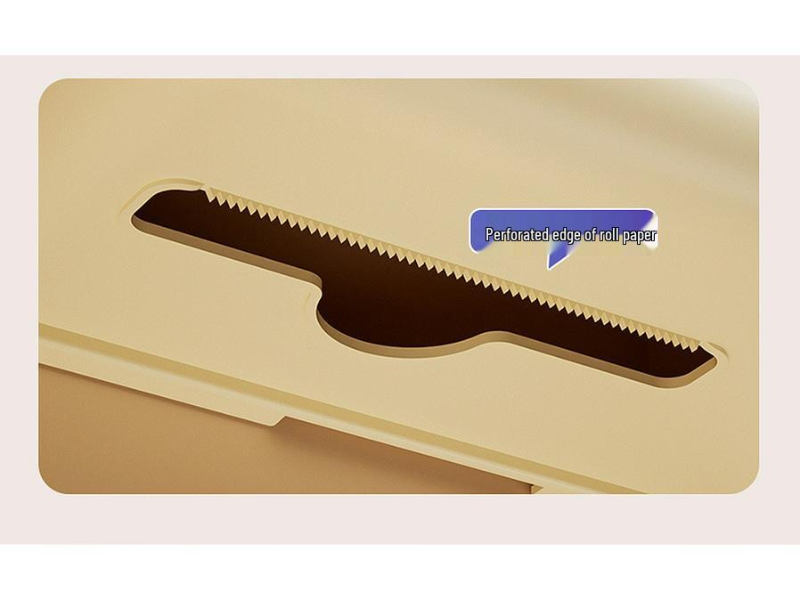 Wall-Mounted Punch-Free Cartoon Tissue Dispenser for Bathroom, Kitchen, and Living Room