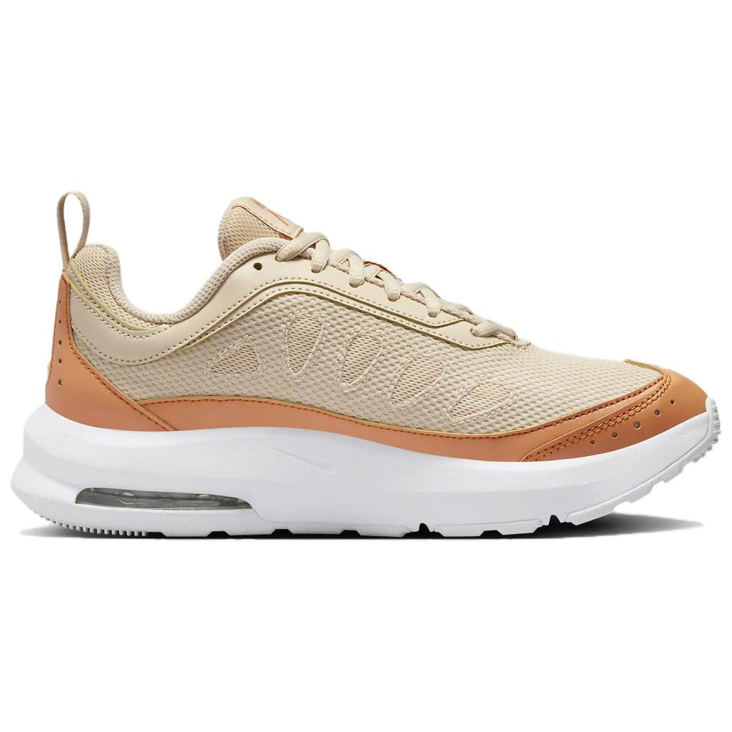 Nike Air Max AP Comfortable Versatile Low-Top Running Shoes Women sneakers Brown White Orange CU4870-200