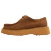 Leather Round Toe Lace-Up Desert Boots Men Boots Light-Brown CBN56-CG0