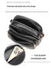 2022 Women's Versatile Multi-Layer Soft Leather Shoulder & Crossbody Bag - Large Capacity Mommy Bag