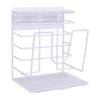 Wall Mounted Kitchen Shelf Racks Home Stainless Steel Punch Free Kitchen Shelf