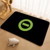 Type O Negative Anime Floor Mat Floor Mat Soft Flannel Non-Slip Door  Rug for Living Room