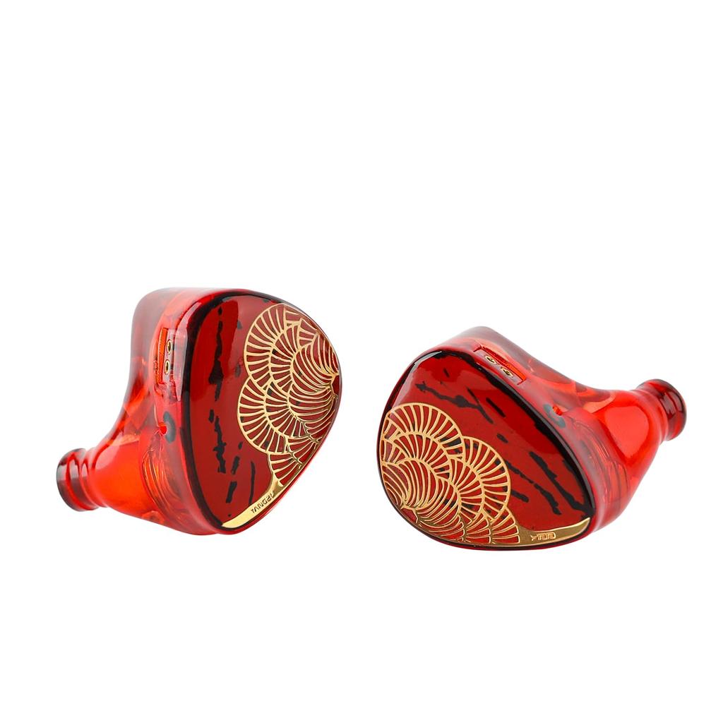 LINSOUL TANGZU Xuan Nv 2DD Red Shell High-End HiFi Earphones. Tuned in collaboration with HBB, the new TANGZU Xuan Nv features a butterfly design,