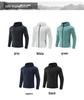 Men’s Quick-Dry Hooded Fleece Jacket for Running and Fitness