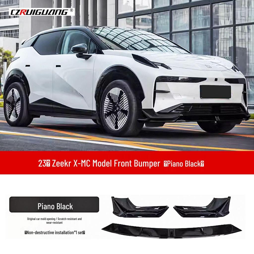 Zeekr X-MC 23 Body Kit: Front & Rear Splitters, Spoilers, Side Skirts, and Bumper Enhancements.
