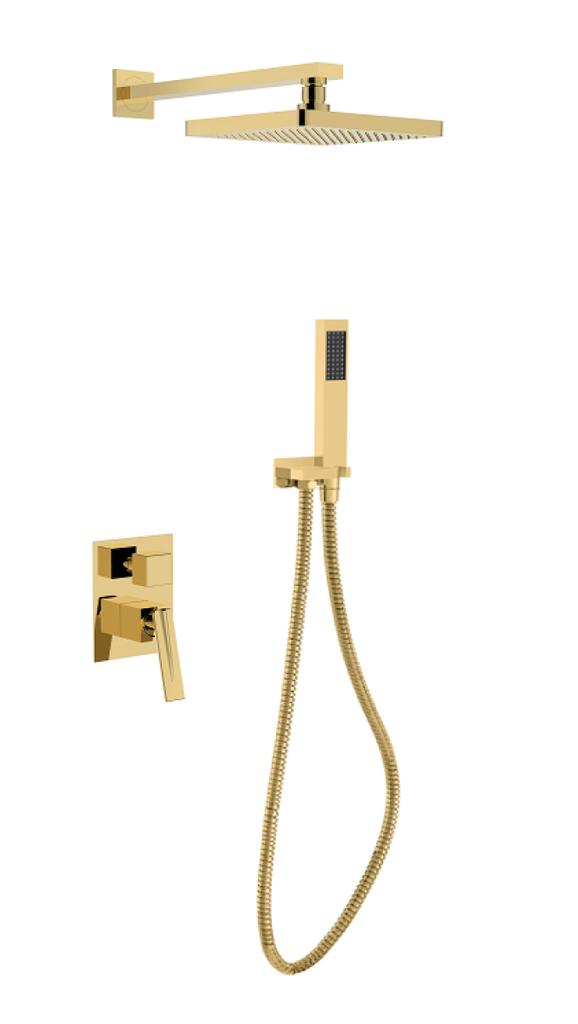 ASPIRA I Graphite Concealed Shower Set Besco