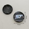 AJJ1 4Pcs 56mm ST Logo Car Wheel Center HubCaps Rims Cover Badge Emblem For Ford ST Focus Mustang Fusion Taurus Mondeo Accessories
