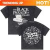 Customization 60 Washed Vintage My Chemical Romance Long Live The Black Parade Print T Shirt Men Women Classic 90s Oversized Pun