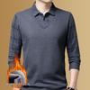 Men's Woodpecker Two-Piece Sweater Shirt, Plus Velvet, Thick Knitwear for Autumn/Winter.