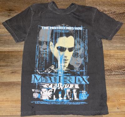 The Matrix - Film di Fantascienza Promozione Giappone Maglietta Grafica T-Shirt Top Maglietta da Uomo Tee Top Maglietta Unisex