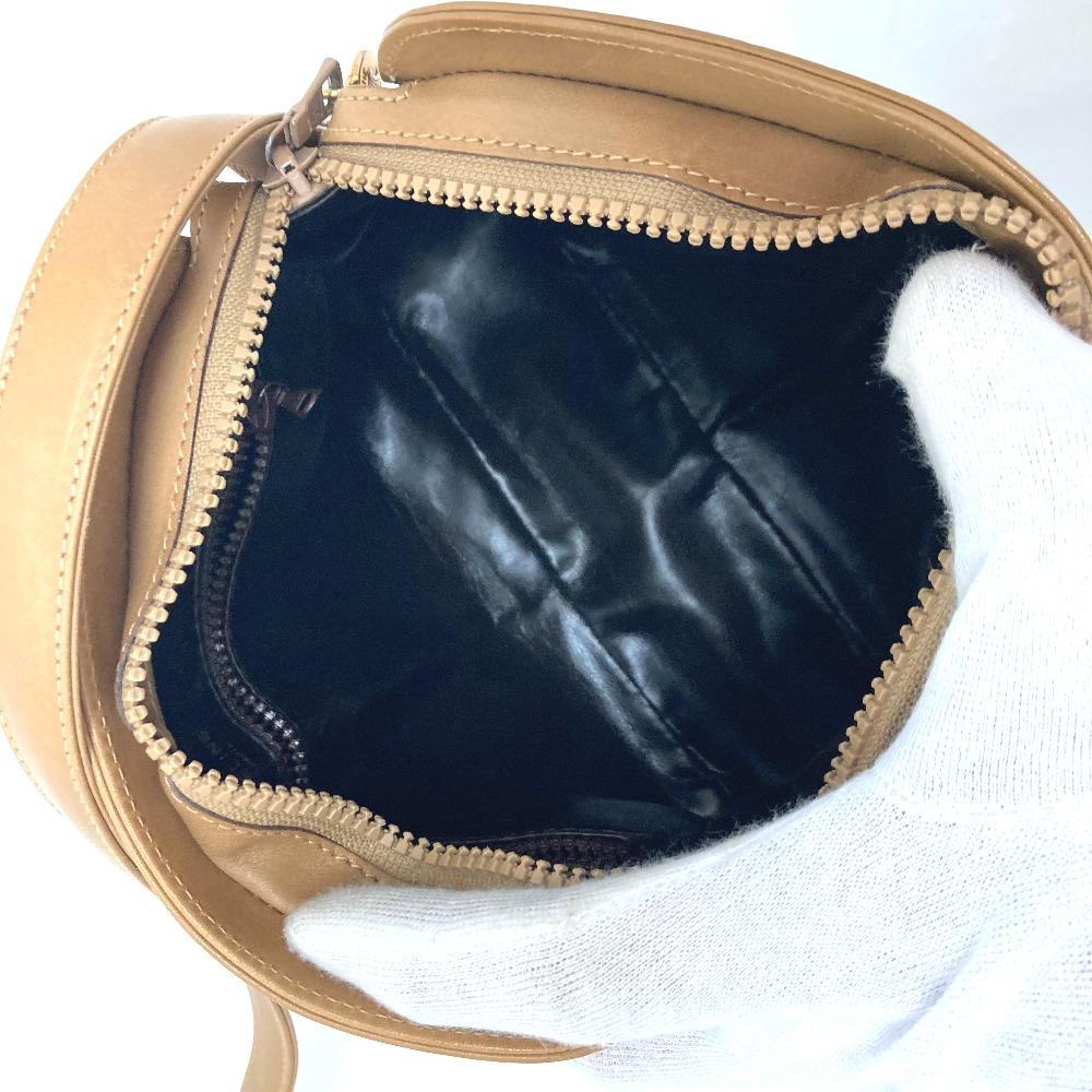 CELINE CMacadam crossbody bag Shoulder Bag PVC/Leather Beige/GoldHardware